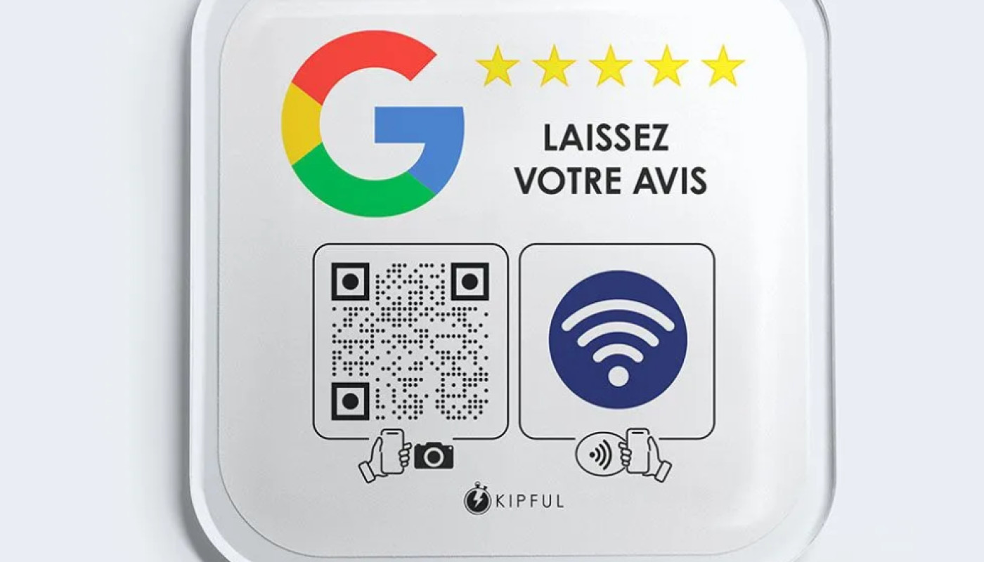 Récoltez les meilleurs avis Google efficacement grâce à une carte NFC